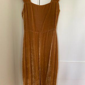 Reformation Velvet Dress
